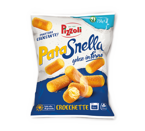 Pizzoli Patate Prefritte Pata Snella Barchette, 600g (Surgelate) :  : Alimentari e cura della casa